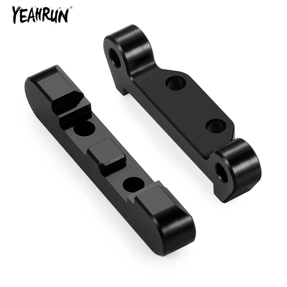 YEAHRUN Metal Rear Suspension Arm Mount for 1/16 Mini-B 1/18 Mini-T 2.0 RC Car Truck Upgrade Parts