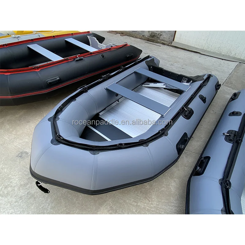 

12ft Hypalon/PVC Aluminum Hull Inflatable Boat For Sales SFB-360 Dinghy Rowing