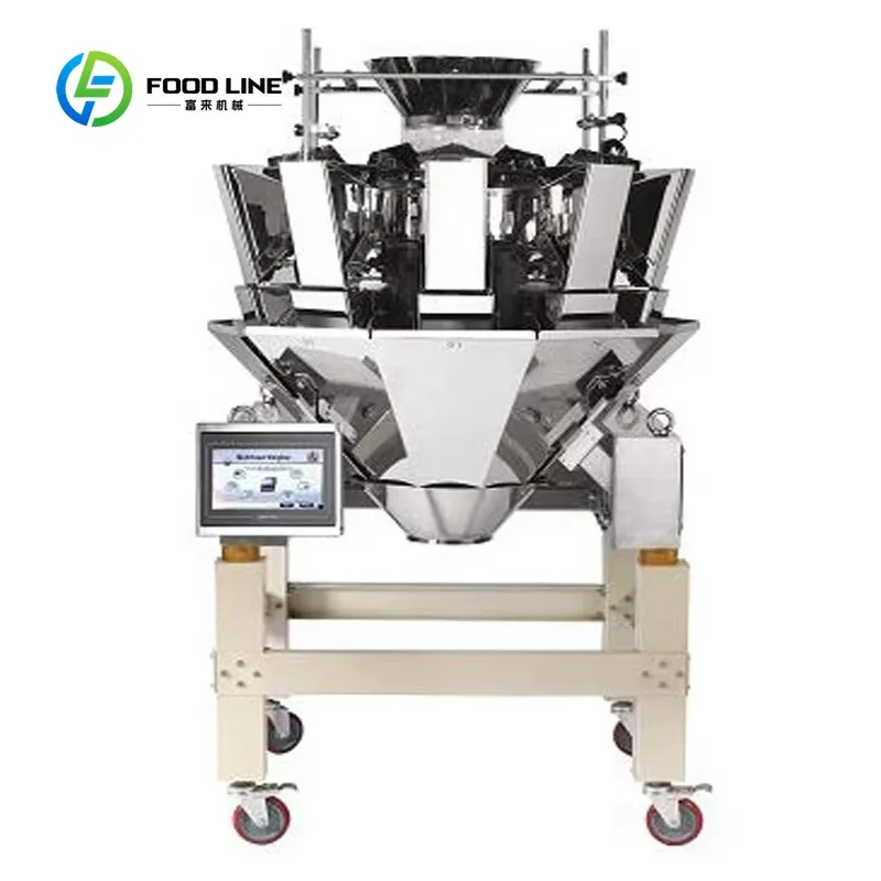 Automatic CE Approval Model Frozen Cheese Thread Combination Multi-head Weigher Packing Machine