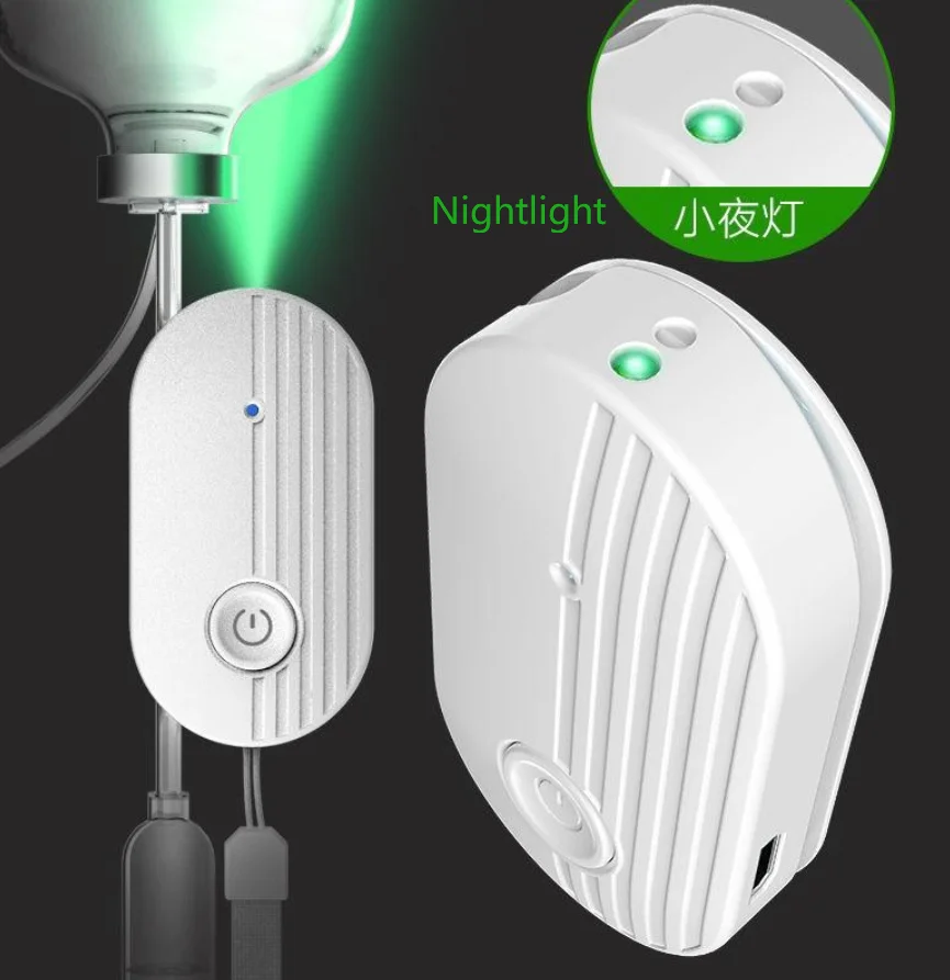 Infusion Alarm Drip Reminder Baby Hanging Water Low Medication Alert USB Rechargeable Style 5colors Hospital