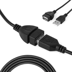 USB Extension Cable 2.0 Charger Extension Cable Data Cord For Laptop TV SSD USB Male to Female Computer Camera Printer Connector