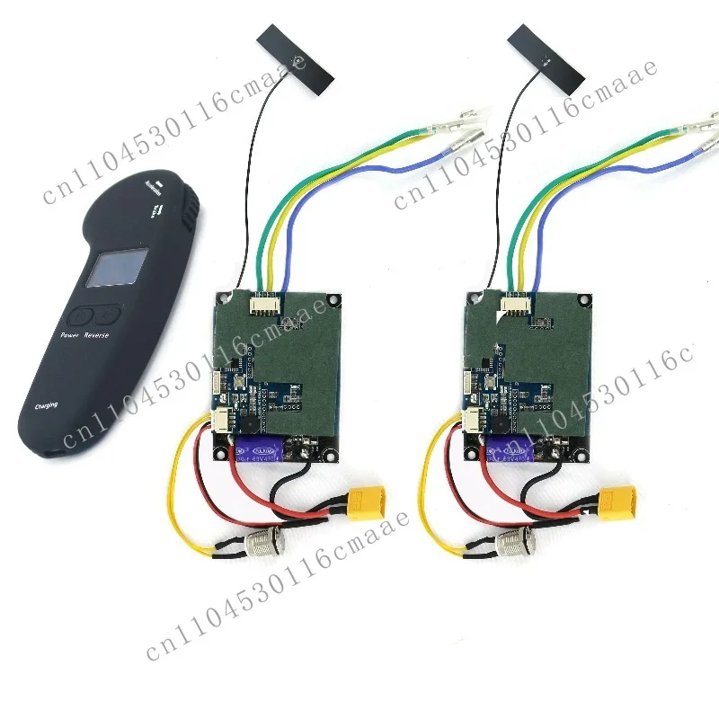 DoubleSensored Single Channel Speed Controller ESC with LCD Screen Controller for  Hover Shoes E-Skateboard  6374 5065 Motor