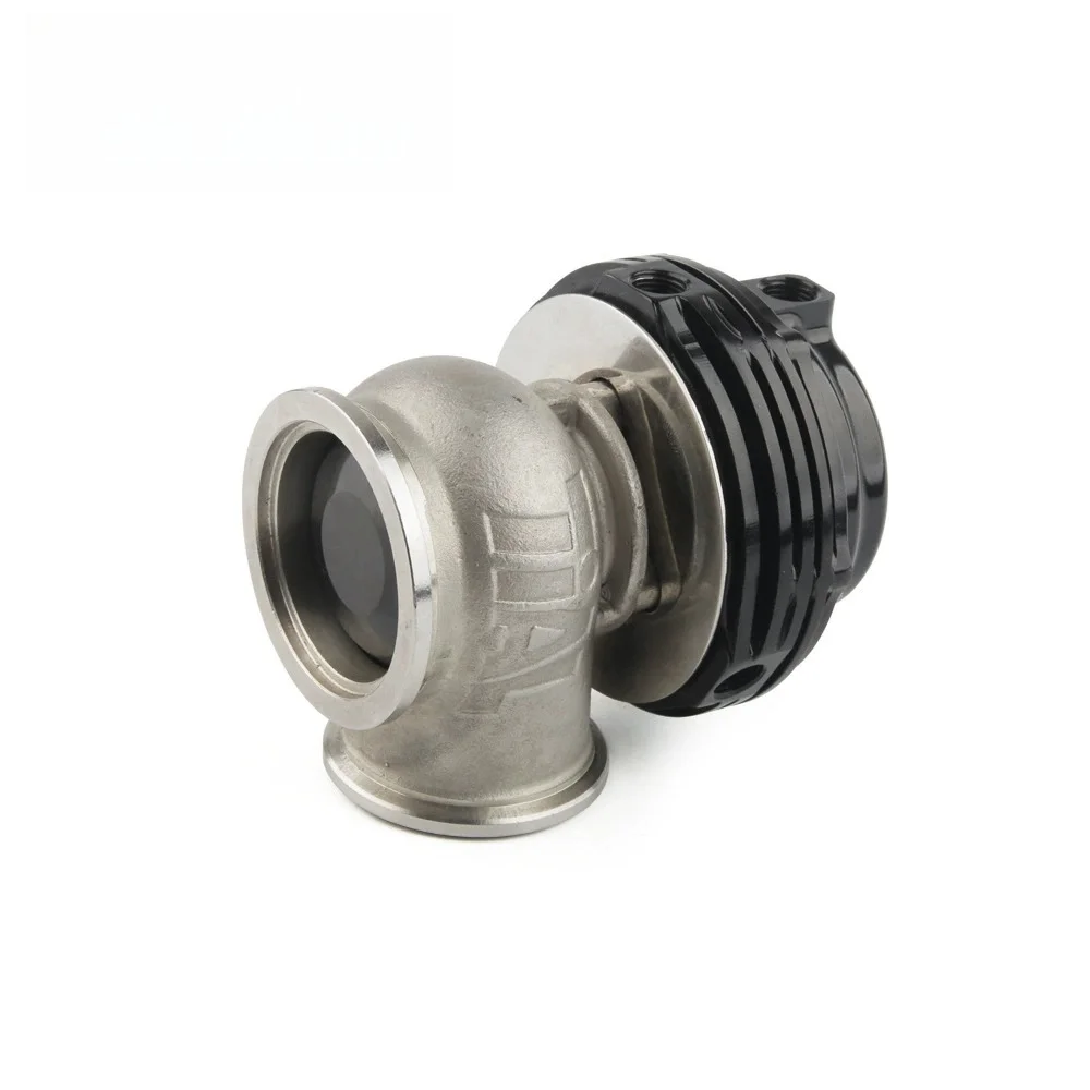 PinXin waterkoeler 44 mm Wastegate externe turbo met flenshardware MV-R watergekoeld met logo rood blauw zwart paars