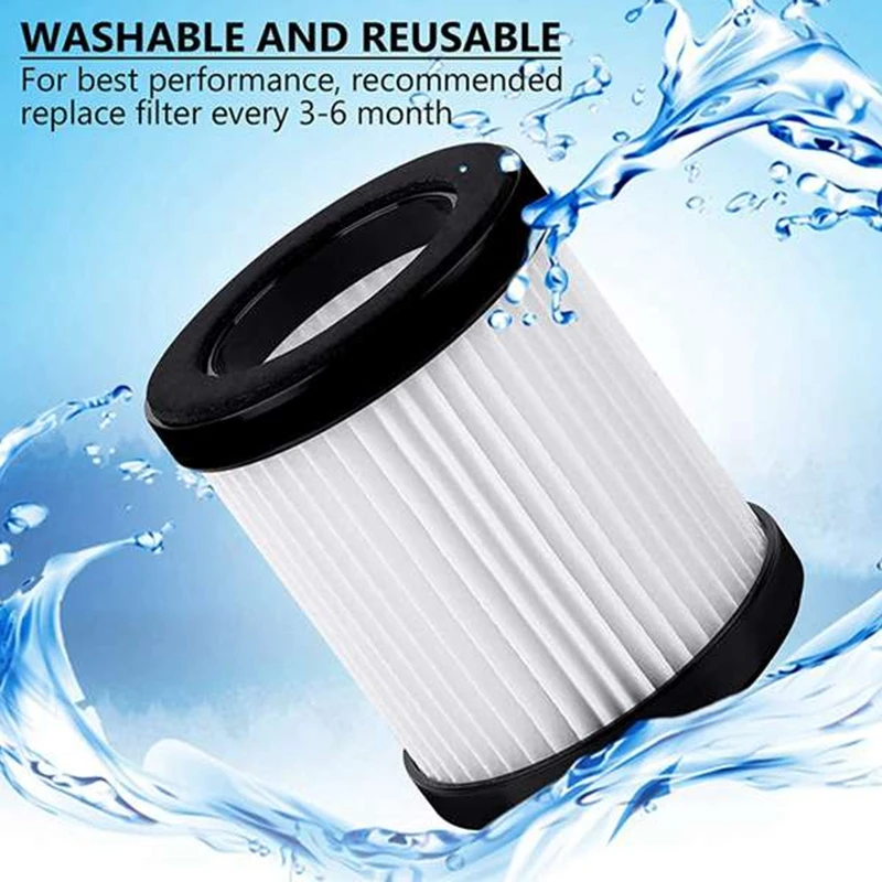 Replacement HEPA Filter Compatible For MOOSOO XL-618A Cordless Vacuum