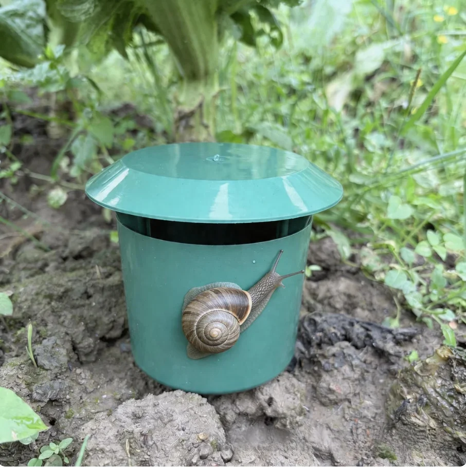 Reusable Plastic Snail Trap Cage Garden Yard Farm Insect Catcher Box Snail House Pest Control Tool