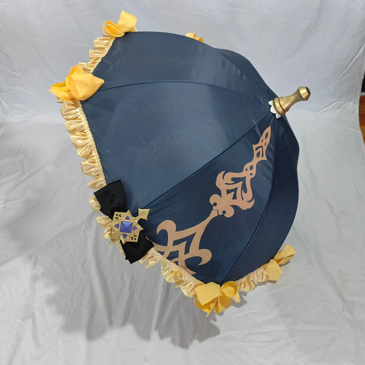 【Wetrose】 In Stock Navia Umbrella Cosplay warfare Props Costume Accessory Staff Weapon Model Gear Genshin Impact Halloween