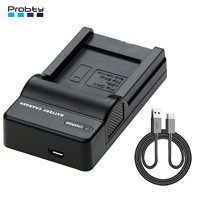 Battery Charger NB-6L NB-6LH NB 6L Slim USB-C Charger for Canon PowerShot SX520 SX530 SX540 SX600 SX610 SX700 SX710