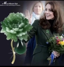 

Peony fashion Kate princess flower pin