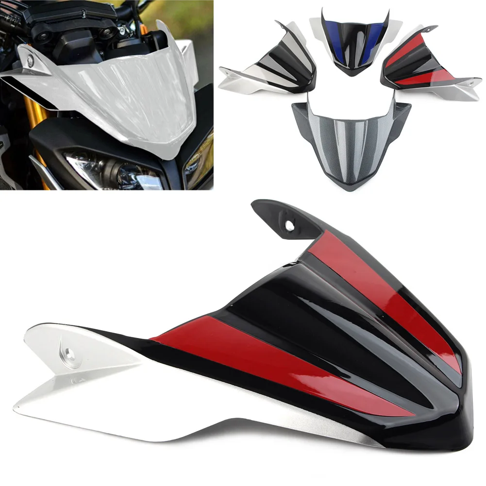 Motorcycle Front Upper Headlight Fairing Windscreen For YAMAHA MT-09 FZ09 / SP 2017 2018 2019 2020