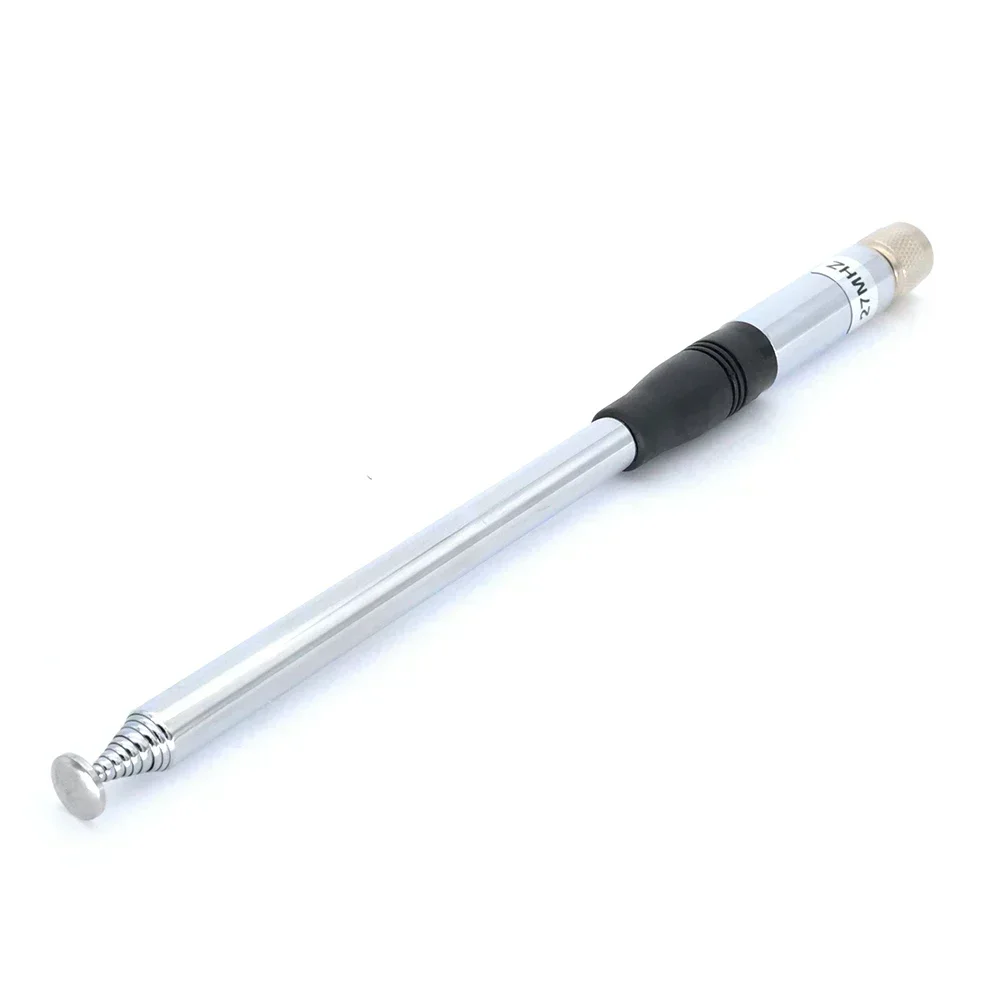 

27MHz TNC Antenna Connector 9 Inch to 51 Inch Telescopic Handheld Flexible Radio Radio Antenna Aerial