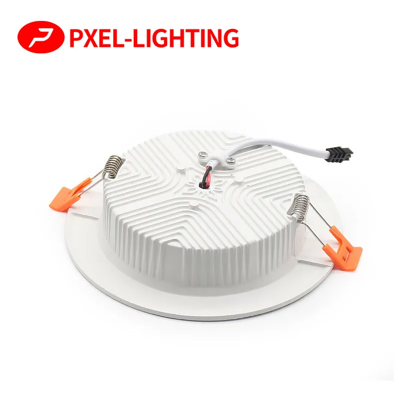 Led Downlight Embedded Hotel Engineering Commercial 4 Inch 6 Inch Hole Lamp White Black  Home Living Room  Downlight