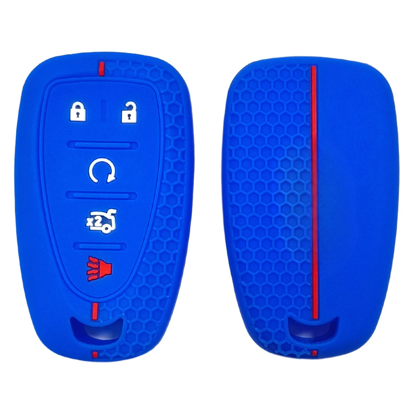 

Резиновый чехол для автомобильного брелока, силиконовый защитный чехол, набор для Chevrolet Cruze 2016 Malibu XL, 5 кнопок, аксессуары для дистанционного управления без ключа