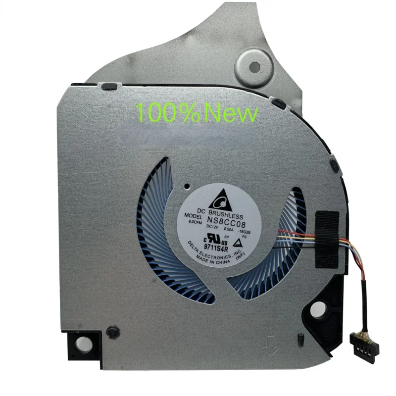 NEW For Dell G5 5590 G7 7790 CPU GPU Fan 0X4F3M 0F7N58 NS8CC09-18G30BZ DC12V 0.5A