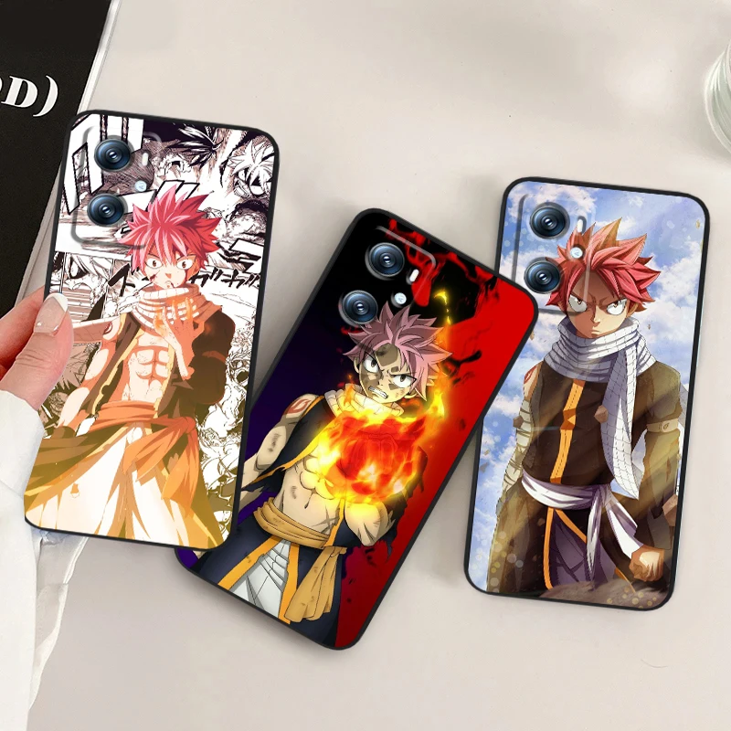 Anime F-Fairy T-Tail Juvenile For OPPO Find X6 X5 X3 A54S A5 A94 A16 A53S A57 A74 A72 A98 A78 A96 A9 5G Black Soft Phone Case