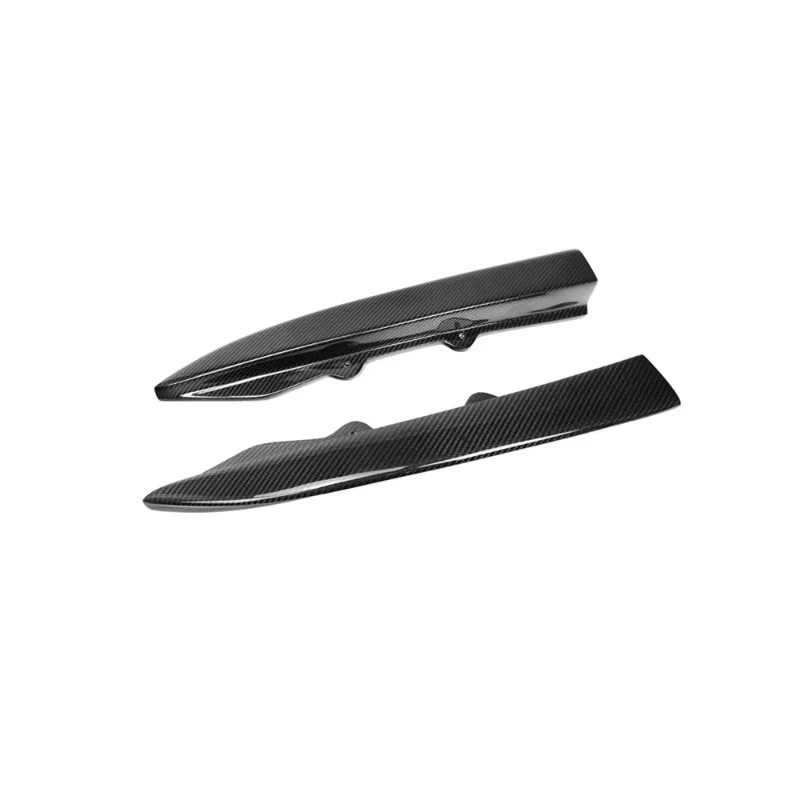 Auto Rear Splitters Carbon Fiber Bumper Lip Side Extension for Body Kits