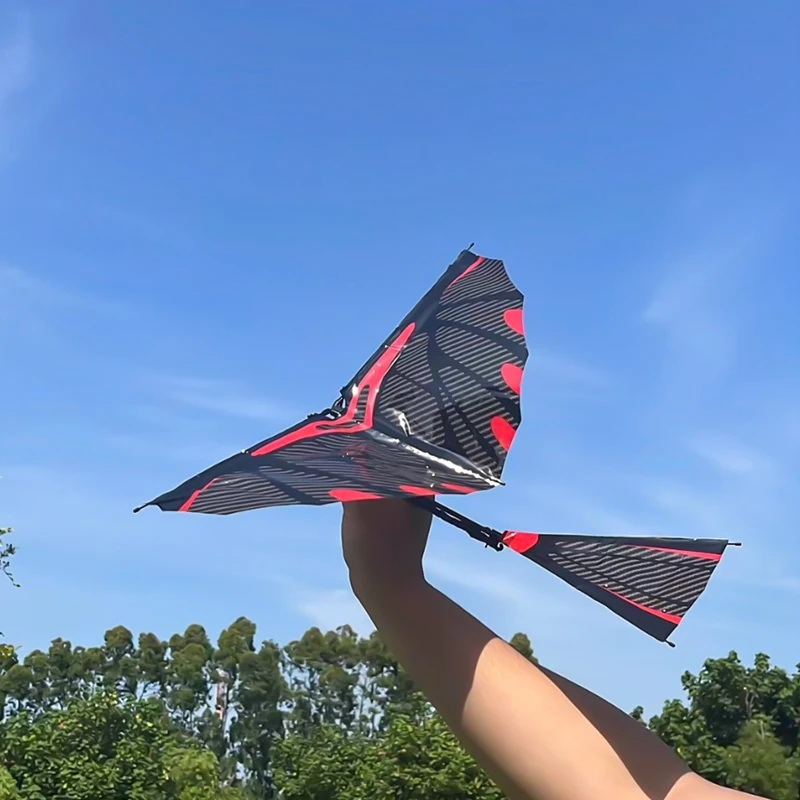 Carbon Fiber Model Aircraft Assembly Flapping Wing Aircraft Diy Model Aircraft Pterosaur Rubber Band Bionic Aircraft