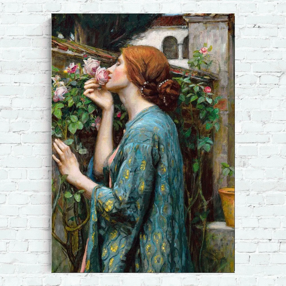 John William Waterhouse art Poster Home Office Wall Bedroom Living Room Kitchen Decoration Painting