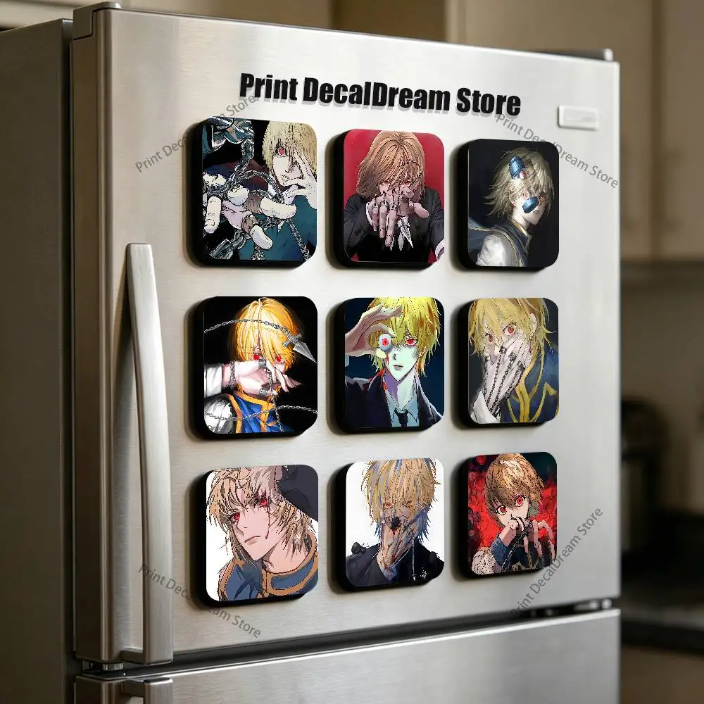 

Anime Hunter K-Kurapika Magnetic Refrigerator Magnets Cute and Creative Refrigerator Magnets Souvenirs and Gifts