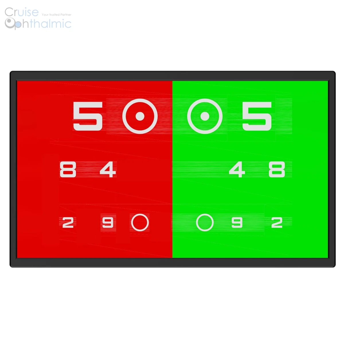 R/C 21.5 inch LCD Vision Acuity Test Ture Color Chart| quick response | LCD Vision Charts SC-800 Desktop or Wall Amount Monitor