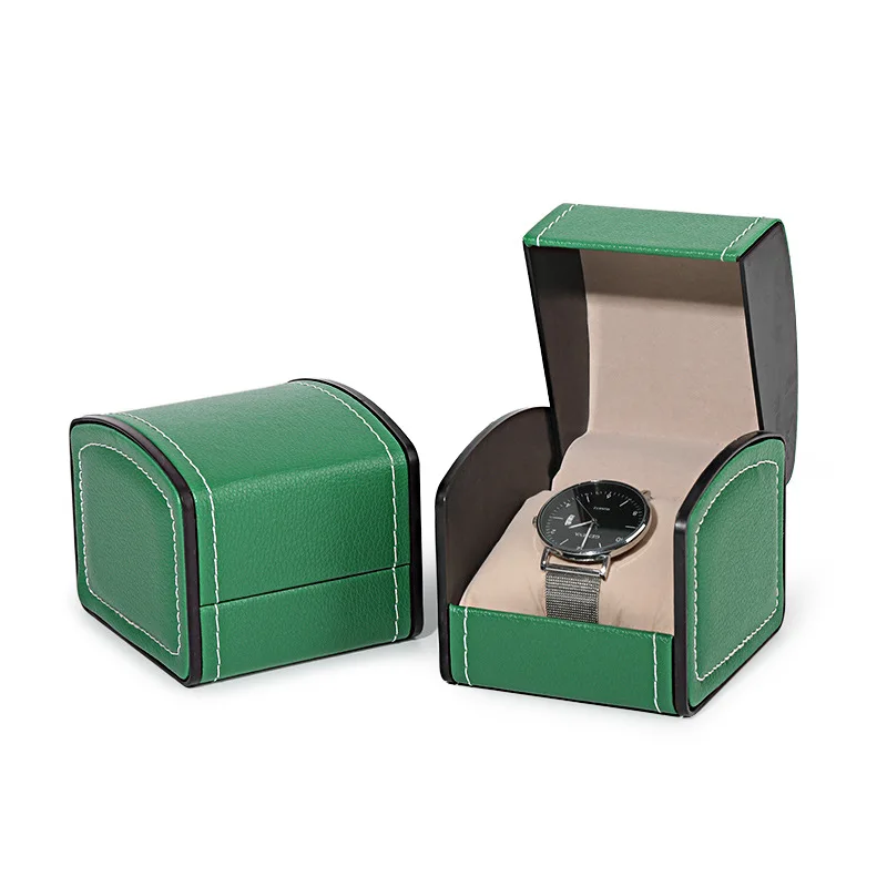 

Leather Watch Storage Box Portable Wrist Watch Storage Boxes Men's Mechanical Watches Organizer Container Travel Jewelry Case