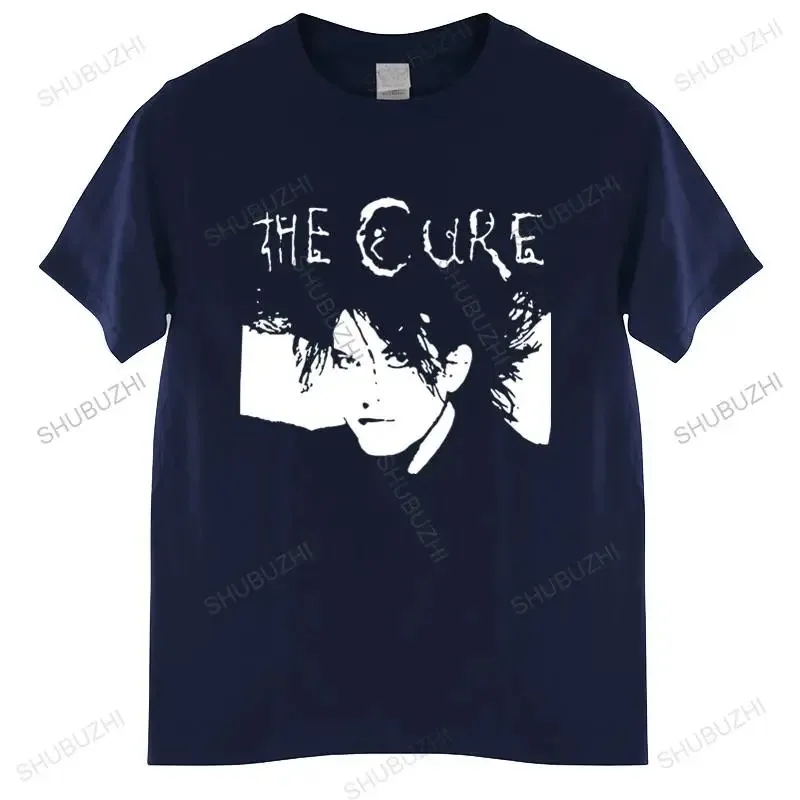 Fashion Brand T Shirt Mens 1986 Cure Robert Smith Black T Shirt Medium Cotton Tshirt Unisex T-shirt Teenagers Cool Tops