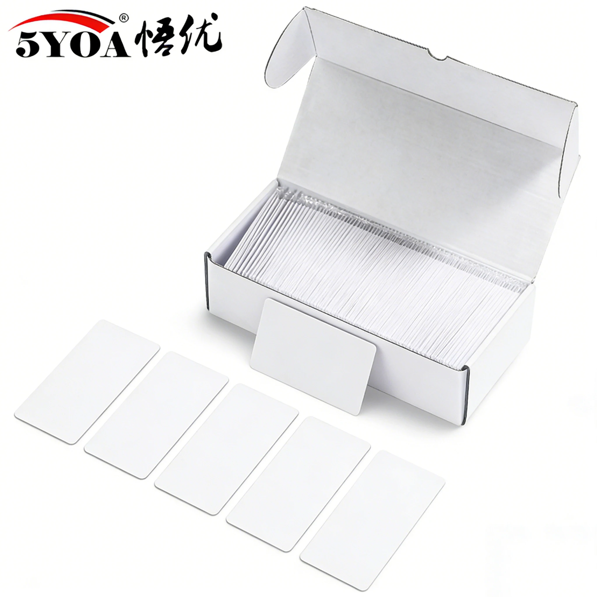 5YOA IC Cards M1 13.56Mhz RFID Card MF S50 Classic ISO14443A 1K Proximity Smart 0.8mm For Access Control Card System