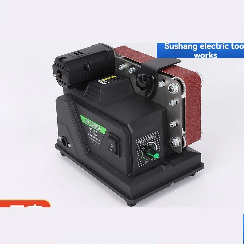 

Sand Belt Machine, Portable Sanding Machine, Mini Flat Polishing Machine, Woodworking Household Artifact, Small Sandpaper Machin