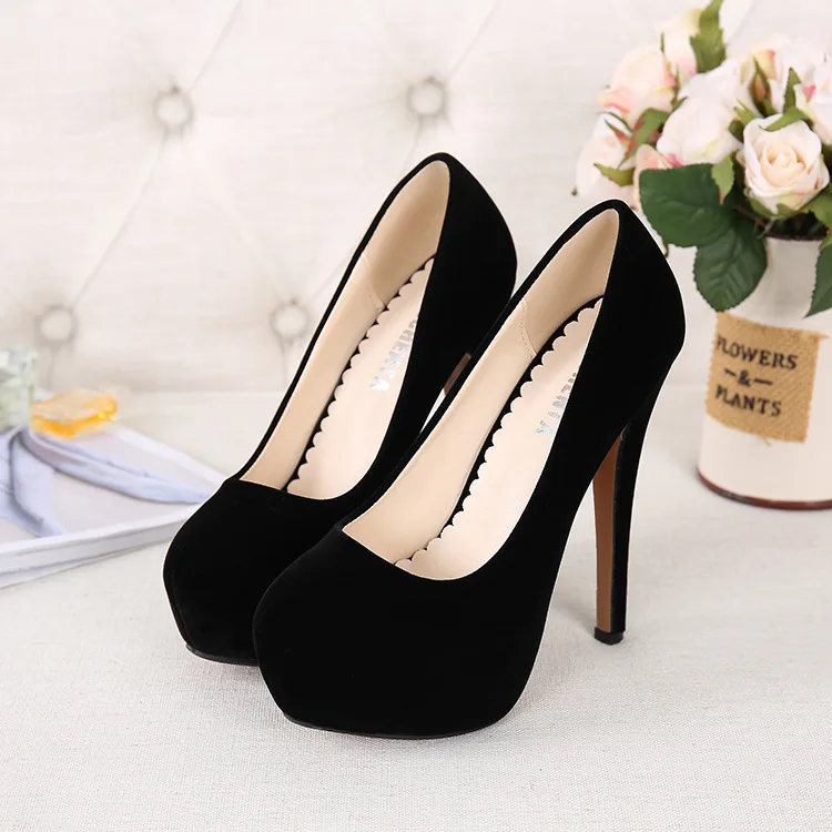 2025 Large Size 35-46 Sexy Super High Heels Shoes for Women Ankle 14cm Luxury  Stilettos Shoes Footwear Woman Platform