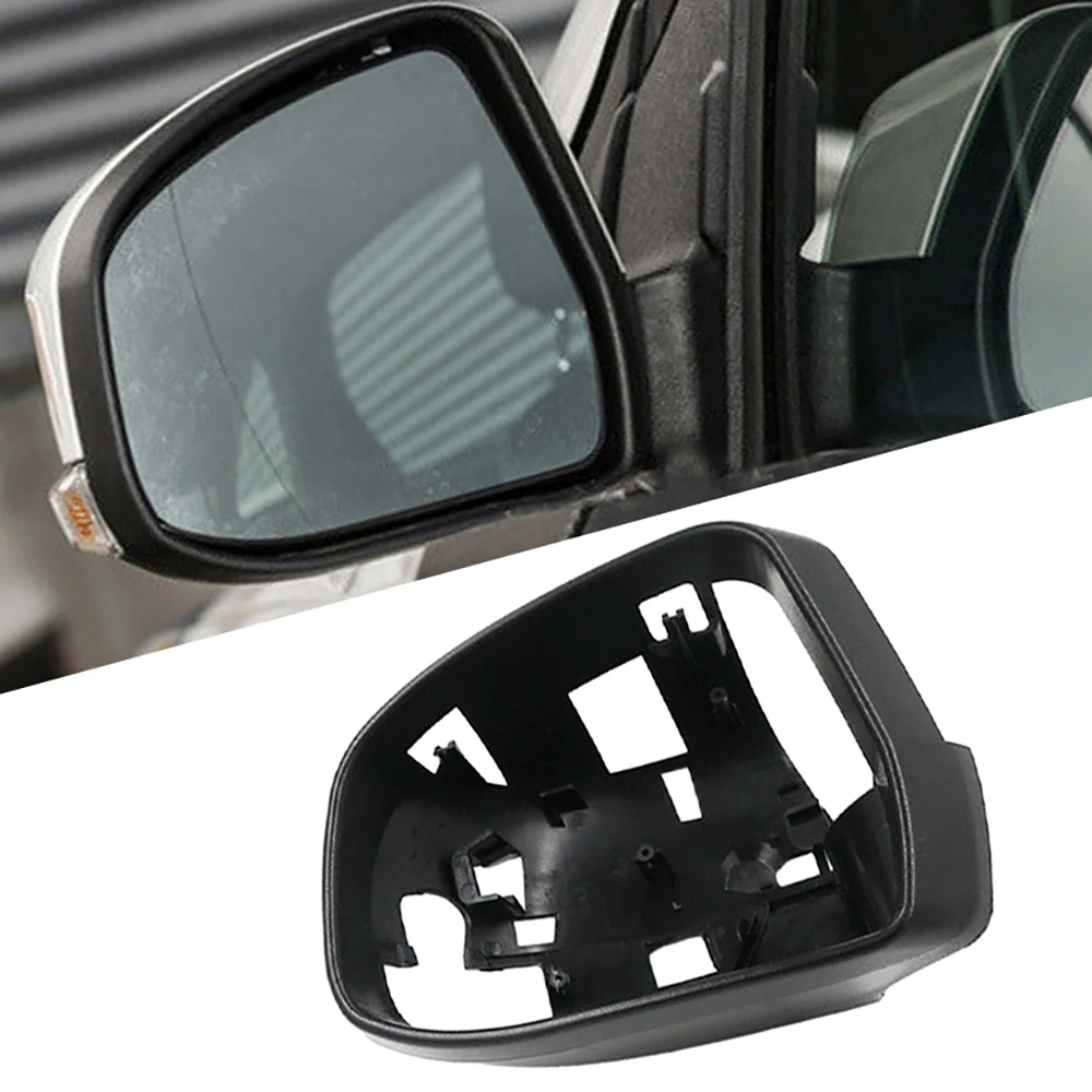 Left/Right Side Rearview Mirror Housing Frame Holder Matte Black For Ford Focus MK2/MK3 2012-2018 Mondeo MK4 2008-2014