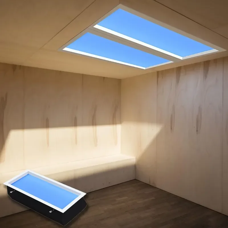 WIFI Led Panel Biological Rhythm Simulate Sunlight Irradiation Virtually Artificial Sky Ceiling Light Blue Sky Light