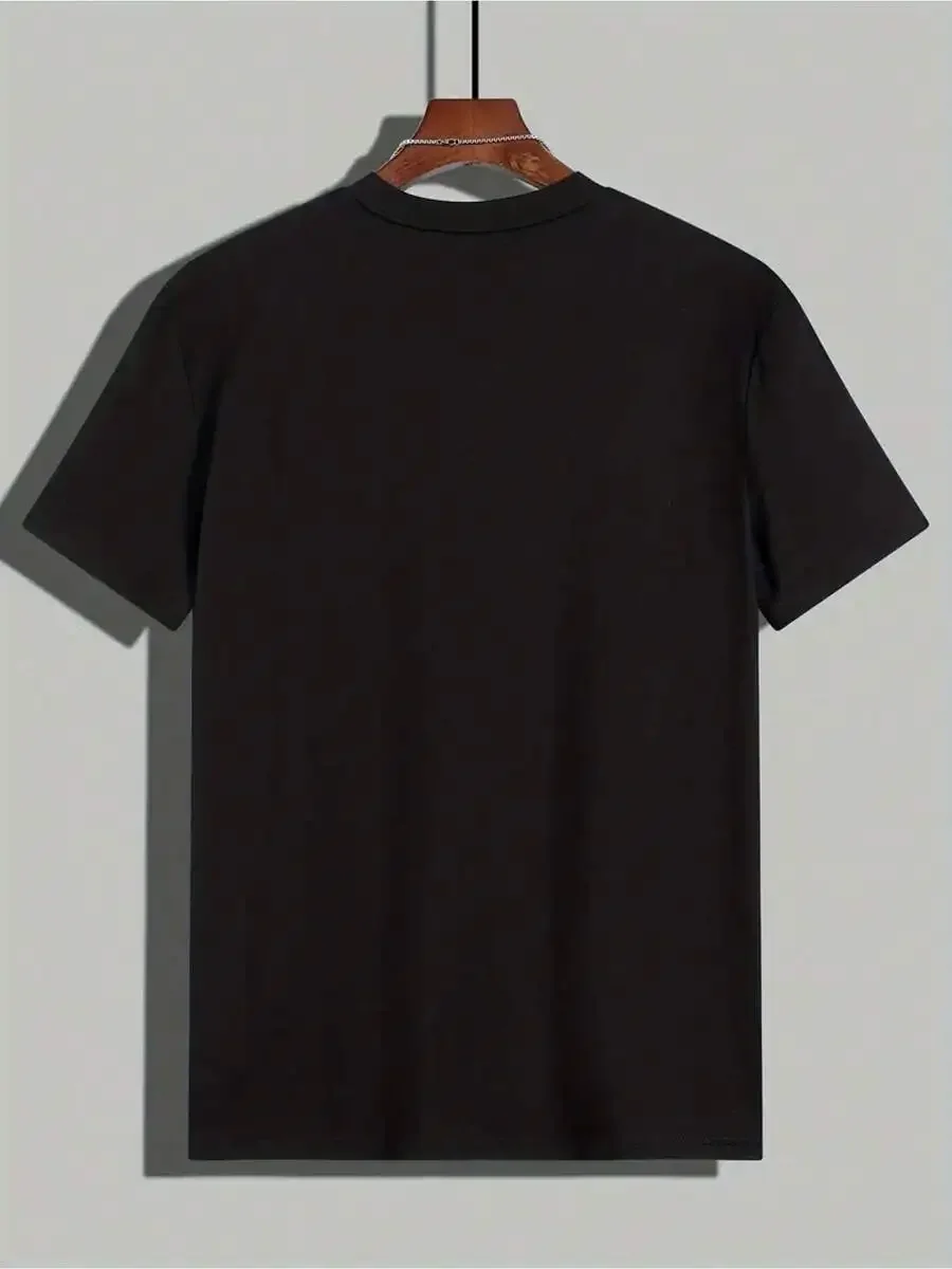 Men'S 'I'Back' Heart Disease-Shirt - Featuring A Fun Quote, Designed In Black With Teal And Red Patterns, Casual Wear, Travel, O