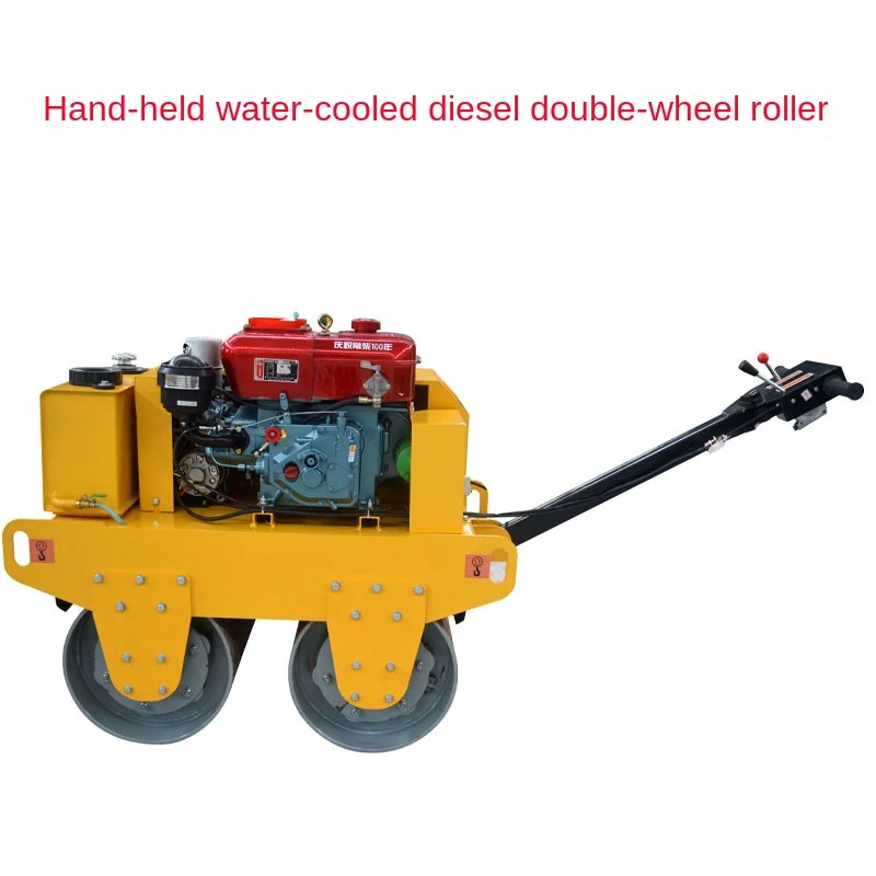 Walking Single Wheel Road Roller Asphalt Lawn Compactor  Diesel    