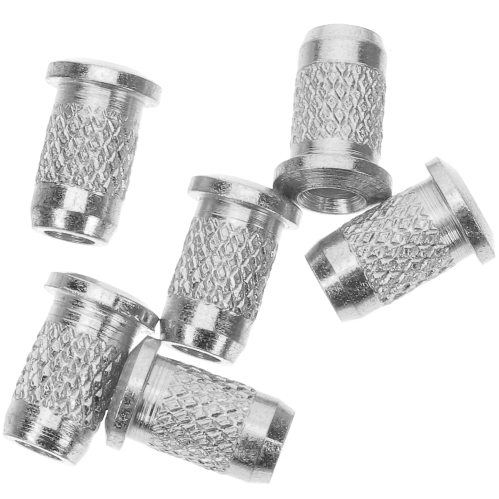 

6pcs Electric Caps Metal String Holders For Bridge Repair Replacement Accessory Guitar Accessories Guitar Parts