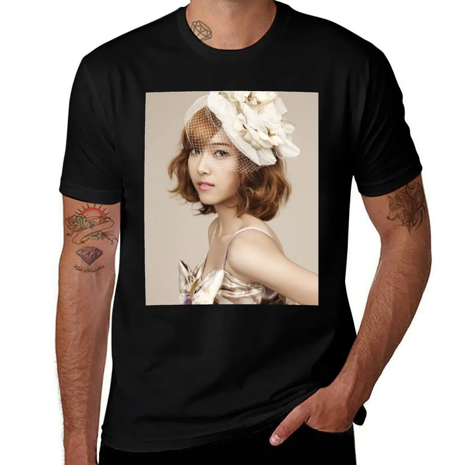 Jessica Jung SNSD Girls' Generation KPOP T-Shirt Lightweight Running T-Shirt