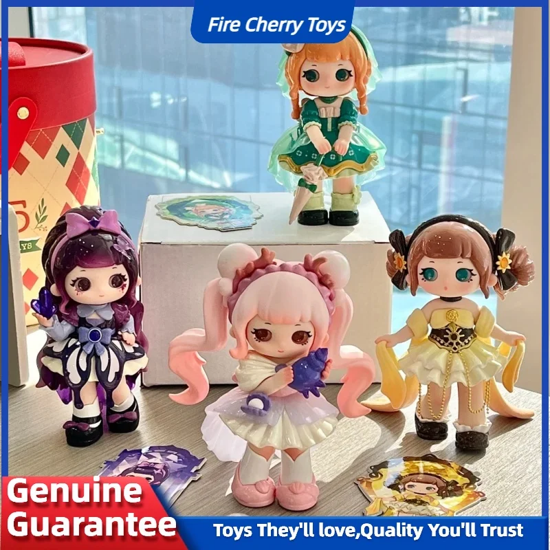 

Origina Ziyuli V5 Dazzling Gem Series Pvc Blind Box Cute Ziyuli Action Figure Mystery Box Cute Gem Anime Doll Model Toys Gifts
