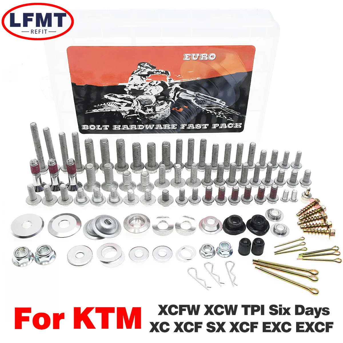 Motorrad-Schraubenreparatur- und Reparatur-Werkzeugset für KTM SX XC XCF XCWF SXF EXC EXCF 150 200 250 300 350 450 2003-2024