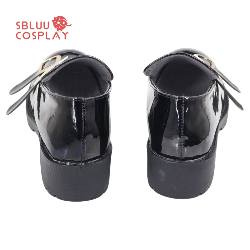 SBluuCosplay Vtuber Hakos Baelz Scarpe Cosplay Stivali su misura Festa di Halloween