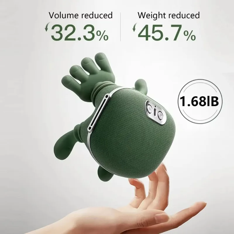 

Acupressure heat therapy simulates human neck and shoulder massager, muscle heating massager, deep tissue kneading massager.