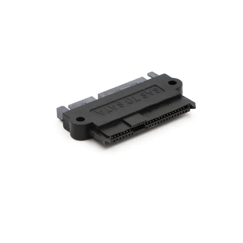 Professionele SFF-8482 Sas Naar Sata 180 Graden Hoek Adapter Converter Rechte Kop Perfect Passen Bij Uw Apparaat Drop Shipping