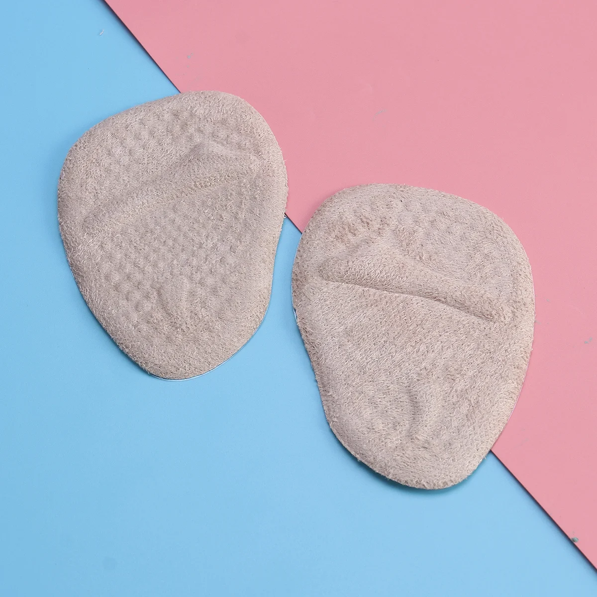 

Silicone Forefoot Pads Beige High Heel Cushion Pain Relief Metatarsalgia Toe Spacer Straightener Forefoot Pads for Heels