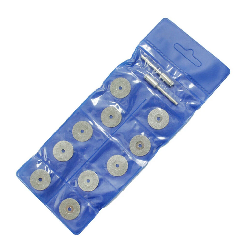 10PCS 18Mm เพชรตัดล้อดิสก์อัญมณีแก้วพอร์ซเลนกระเบื้องเลื่อยใบมีด Sharpener ตัดสว่านขัด