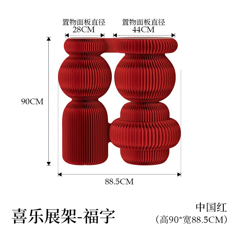 Nieuwjaar display rack decoratie display rack bruiloft decoratie