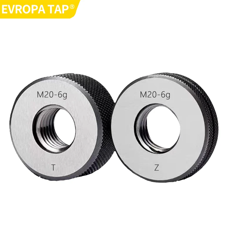 

EVROPA TAP 1 КОМПЛЕКТ (1*GO+1*NOGO) M9-M15 Нестандартный метрический кольцевой калибр с мелкой резьбой 6 г Измерительный инструмент M9M10-M15 X1,5 0,5 1,25 1,0