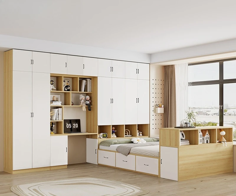 Tatami, kleine Wohnung, integrierter Bettschrank, Kinderbett, Multifunktion, Kombination