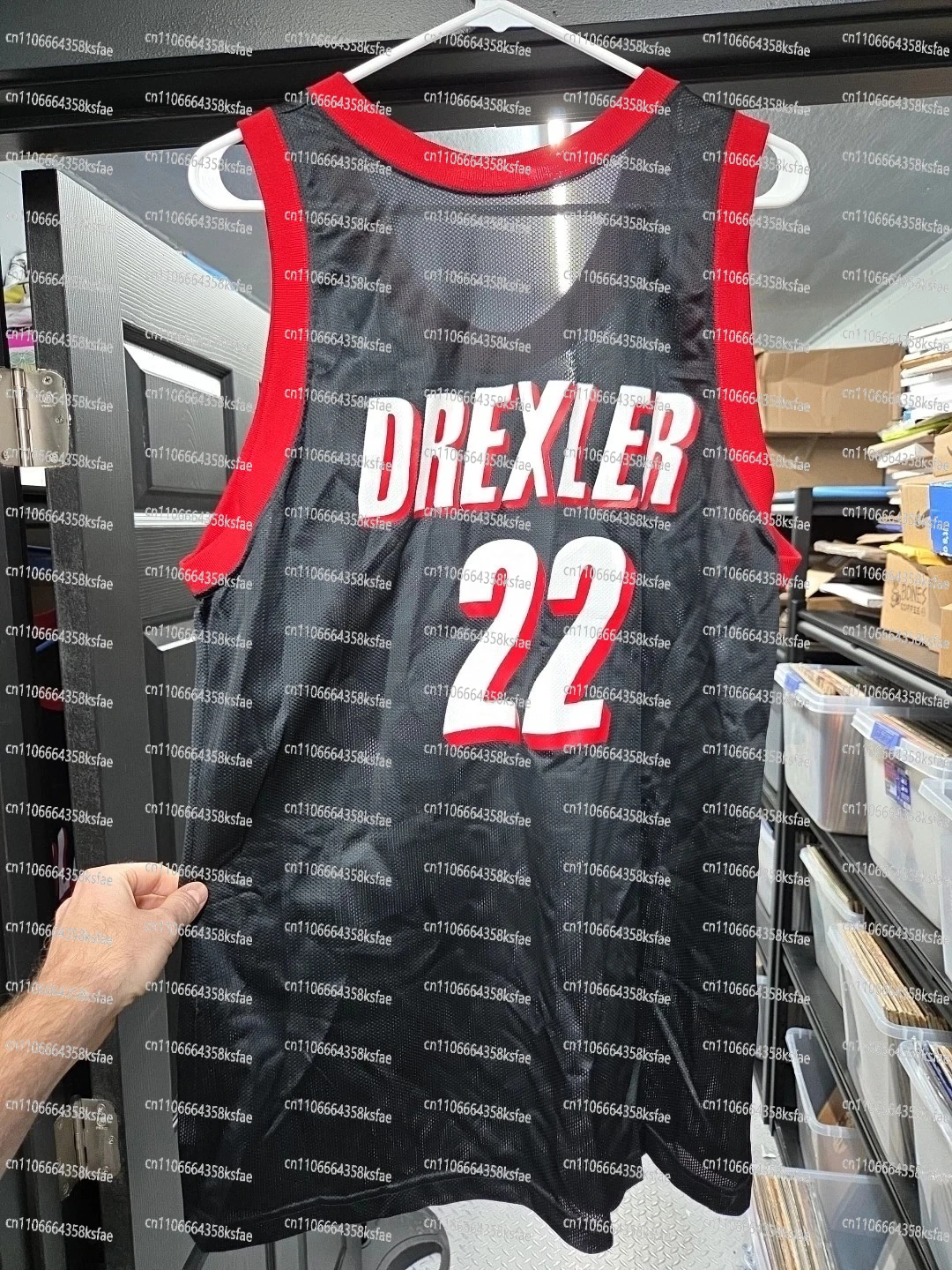 

Men's Black #22 3D Print Basketball Jersey Sleeveless Breathable Outdoor Sports Vest