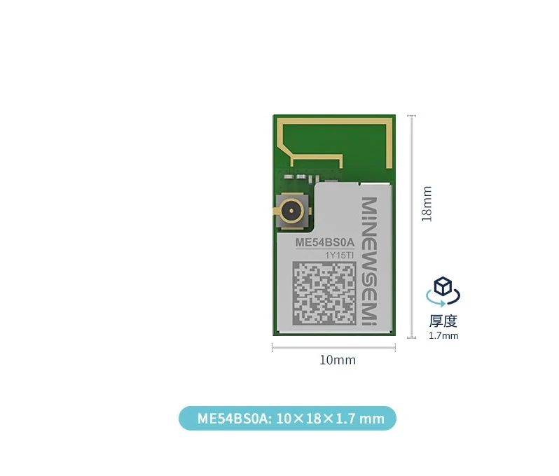 NRF54L15 Low-power Bluetooth Module 800m Long-distance Multi-protocol IoT Wireless Communication ME54BS0A