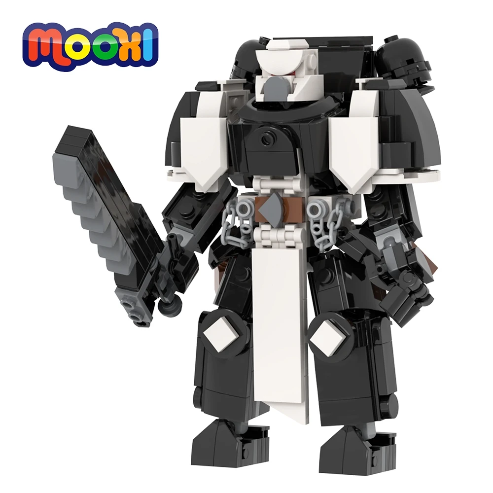 MOOXI Game Series 380Pcs MOC Bricks Action Figures Model Building Blocks Kids Education Toys For Children Birthday Gifts MOC1561