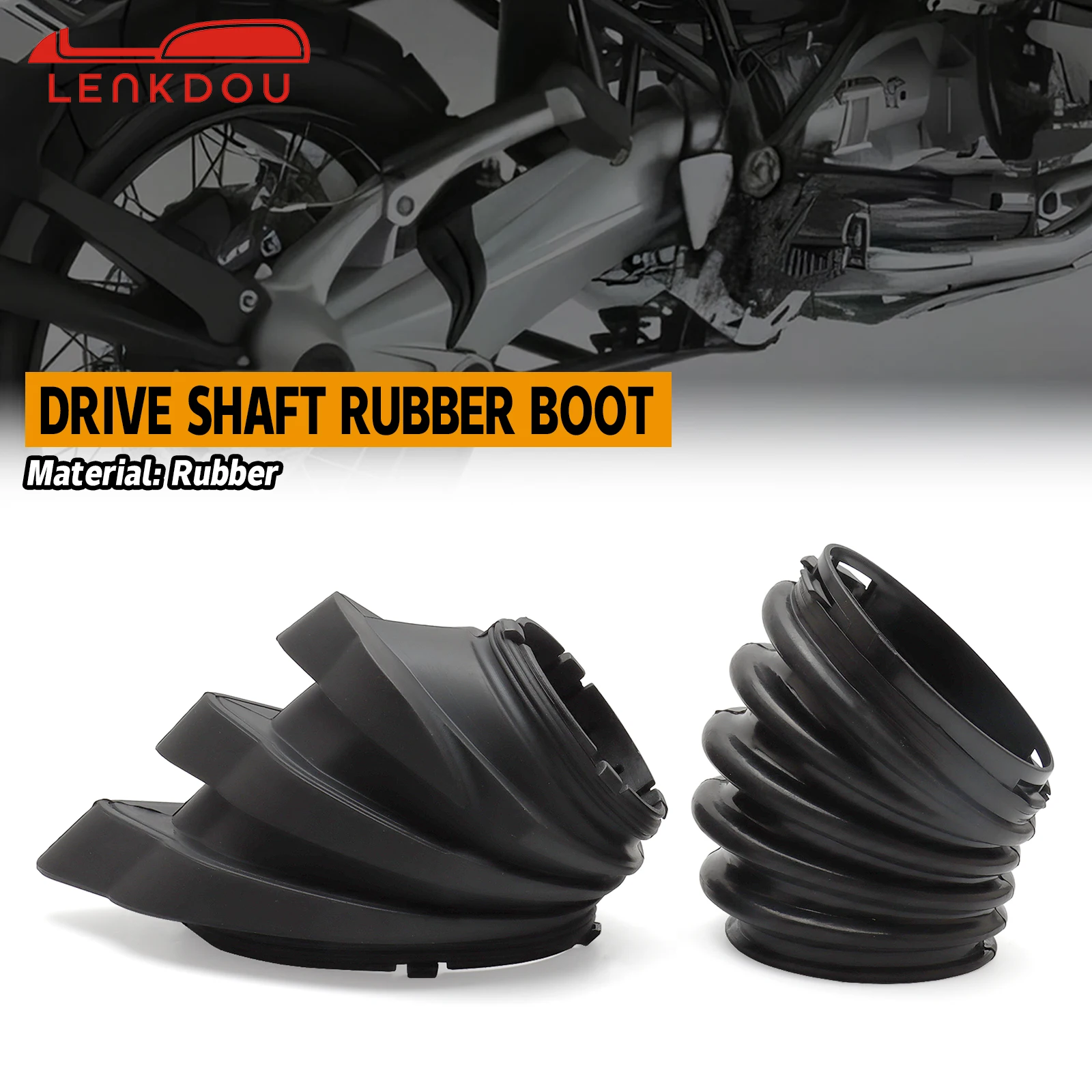 ل BMW R1200GS R RT ST R900 R nineT HP2 دراجة نارية نقل رمح المطاط كم غطاء غبار استبدال OEM 33177685599 #1