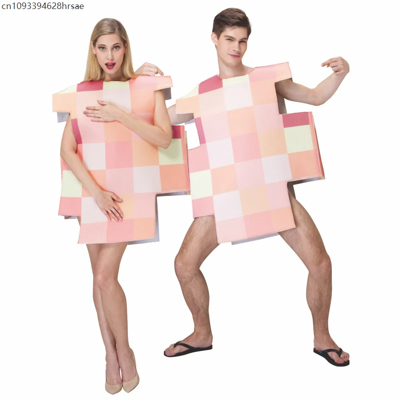 

Sexy Family Creepy Funny Cosplay Unisex Women Men Adult Naked Sim Costume