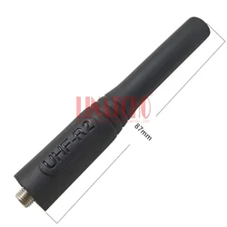400-470MHz UHF RAN4033 Stubby antena 9CM para XTNI A10 EP150 CP110 RDV5100 Walkie Talkie